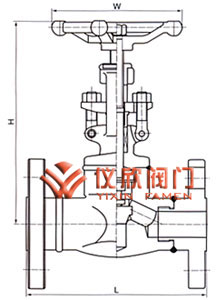 鍛鋼法蘭截止閥