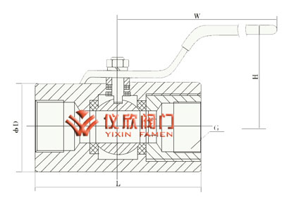 廣式內螺紋球閥